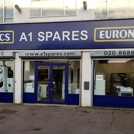 Image taken from the outside of A1 spares Store